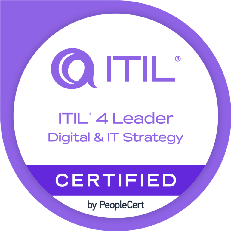 ITIL®4 Digital & IT Strategy (DITS) hivatalos tanfolyami logó