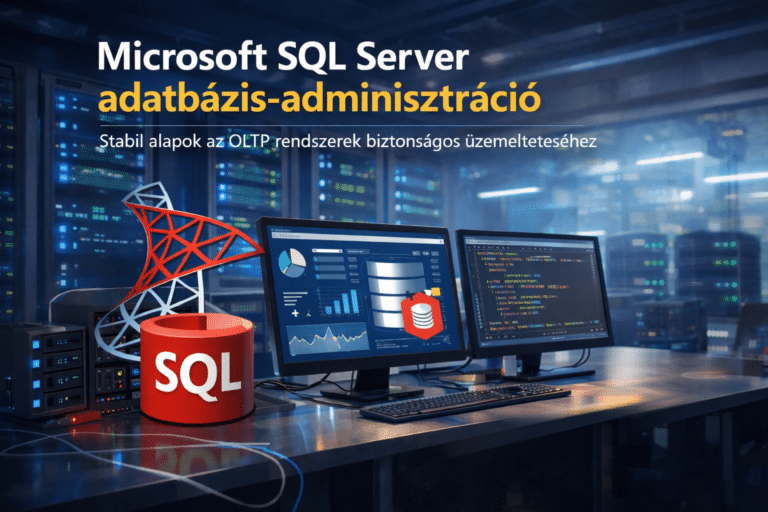 Microsoft SQL Server adatbázis-adminisztráció és OLTP üzemeltetés vállalati környezetben