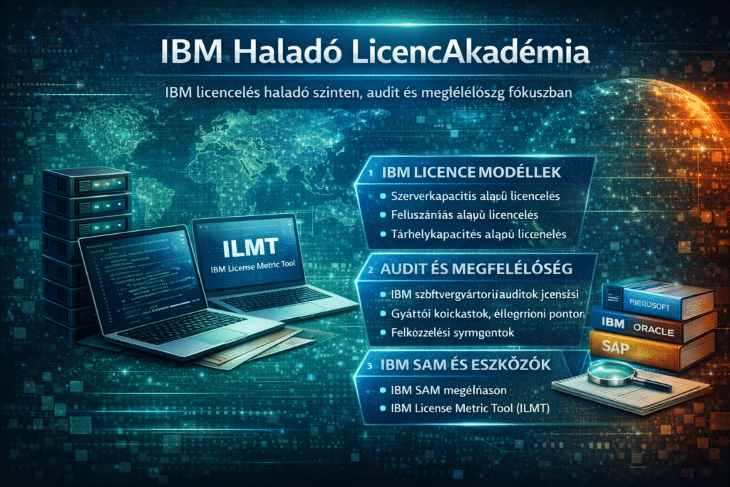 IBM Haladó LicencAkadémia – IBM licencelés és audit felkészítés